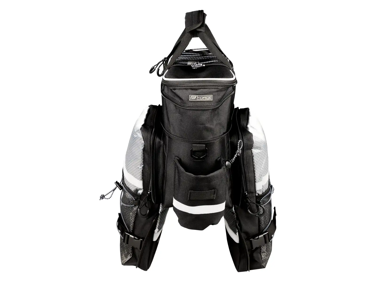 Force Large torba na tylny bagażnik 20 l czarna