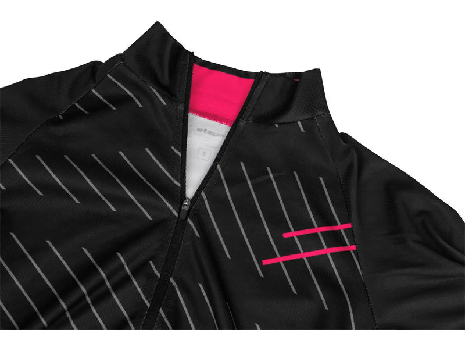 Etape Gaia 2.0 damski dres długi rękaw czarna/różowa