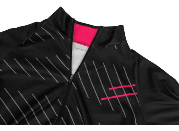 Etape Gaia 2.0 damski dres długi rękaw czarna/różowa