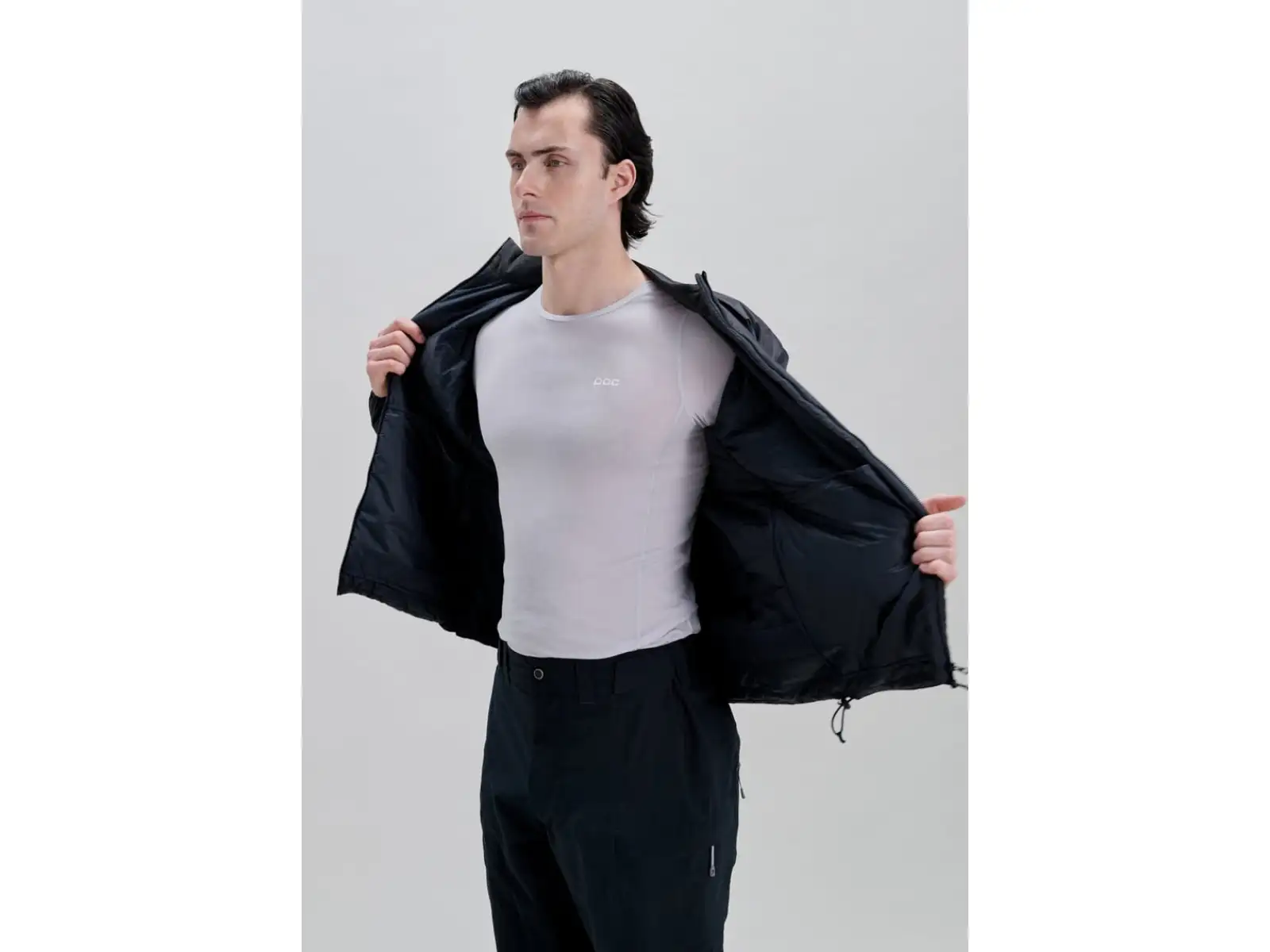 POC Lite Padded Jacket męska ocieplana kurtka Uranium Black