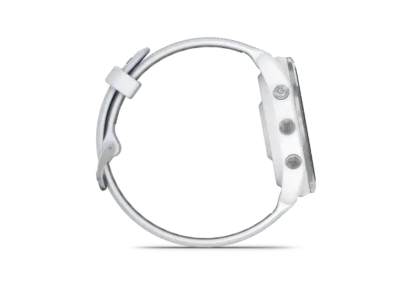 Garmin Forerunner 965 inteligentny zegarek Silver Titan/White