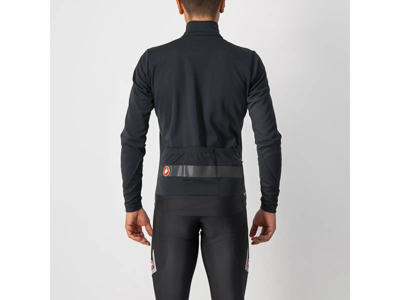 Castelli Raddoppia 3 męska kurtka Light Black/Black Reflex