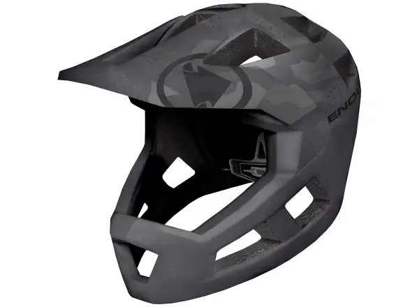 Endura SingleTrack kask dziecięcy Camo Grey