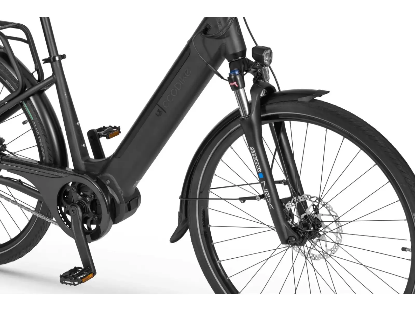 Ecobike LX miejski rower elektryczny 672 Wh Black