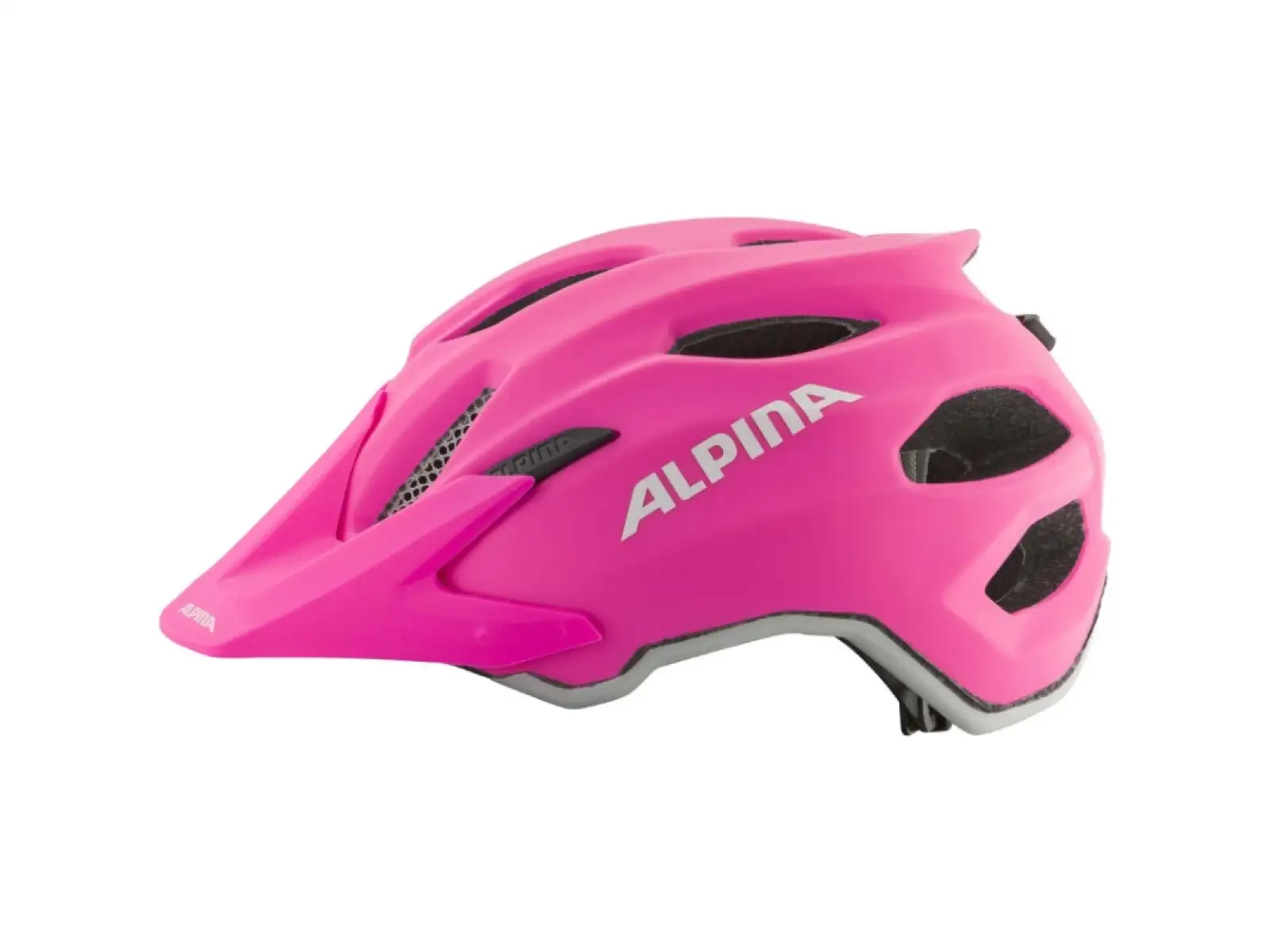 Alpina Carapax JR. rowerowy kask Shocking Pink Matt