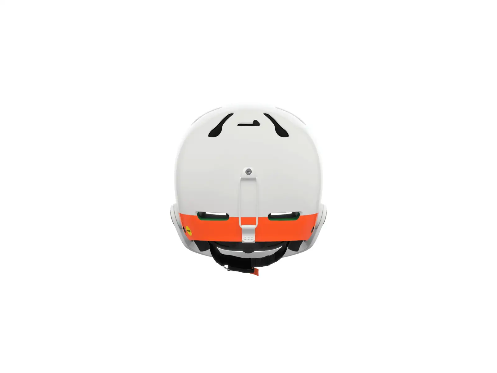 POC Artic SL MIPS kask narciarski Hydrogen White/Fluorescent Orange
