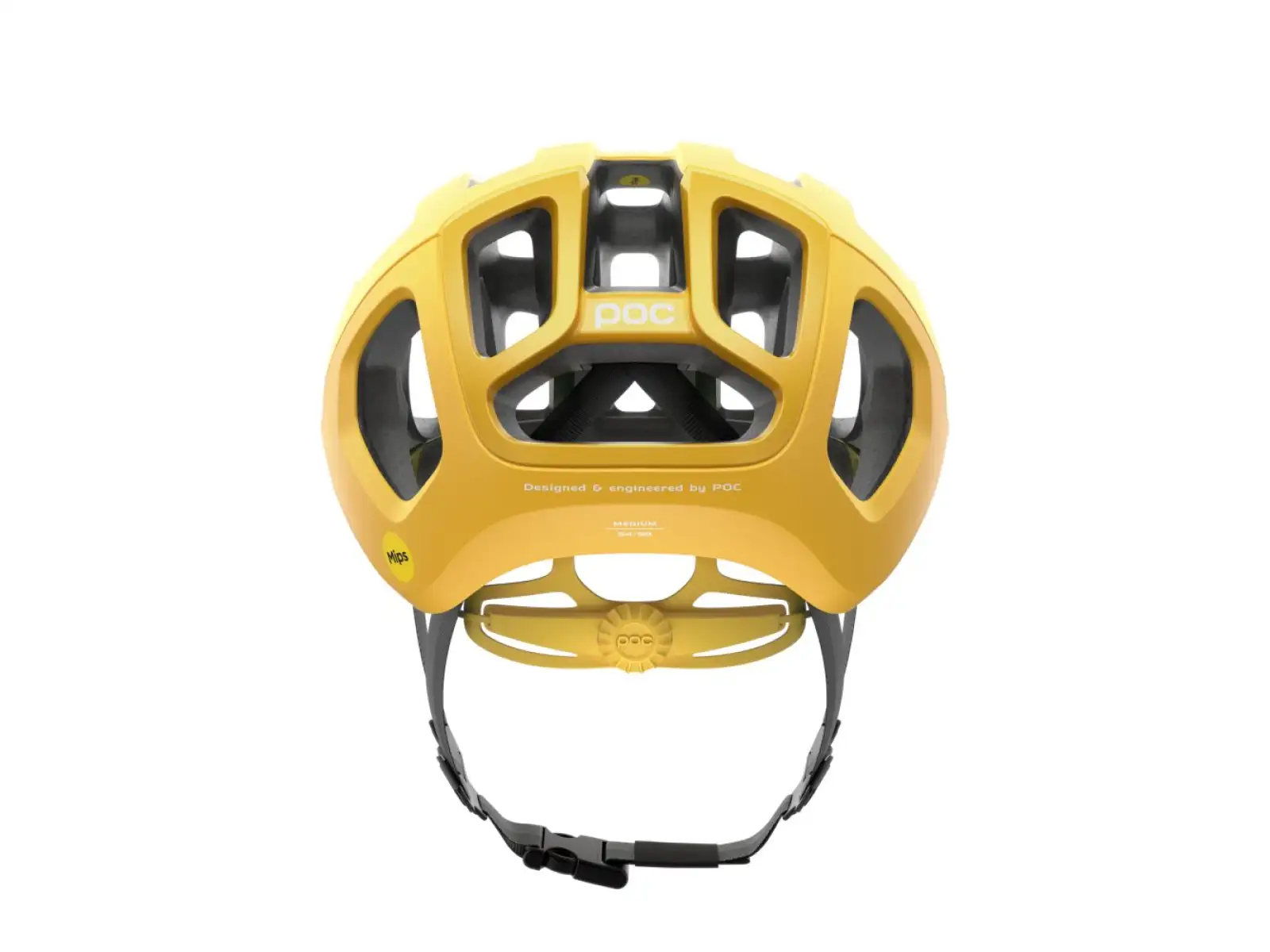 POC Ventral Air MIPS kask Aventurine Yellow Matt