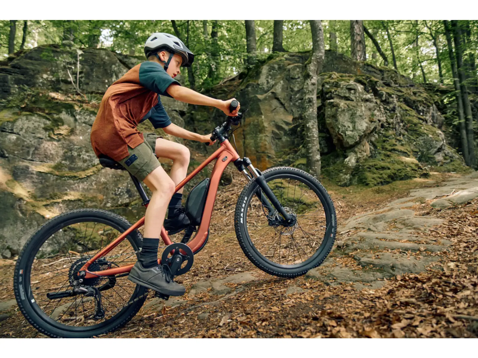 Giant Talon E+ Junior 24 dziecięcy rower elektryczny Terracotta