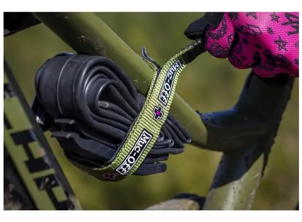 Muc Off Utility Frame Strap pasek do mocowania do ramy zielona