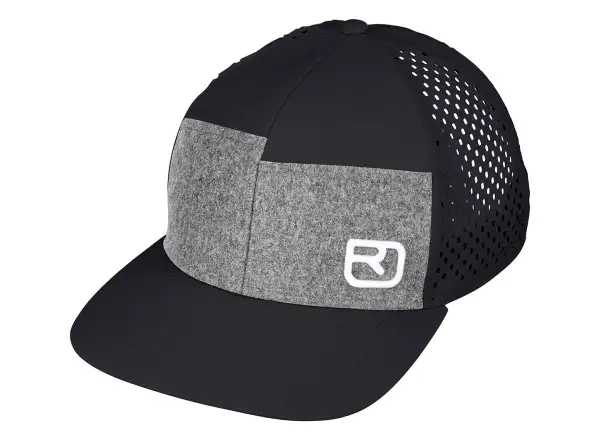 Ortovox Logo Air Trucker czapka z daszkiem Black Raven