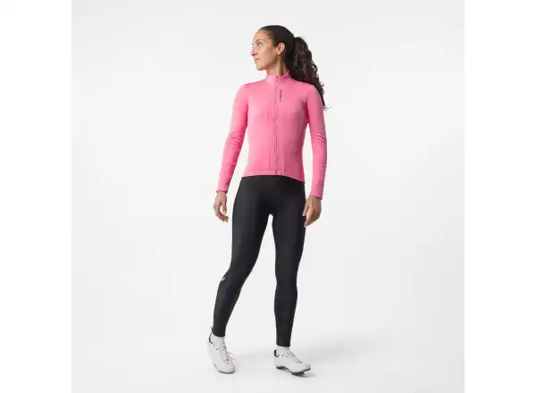 Castelli Sinergia 3 damska koszulka z długim rękawem Rosa giro