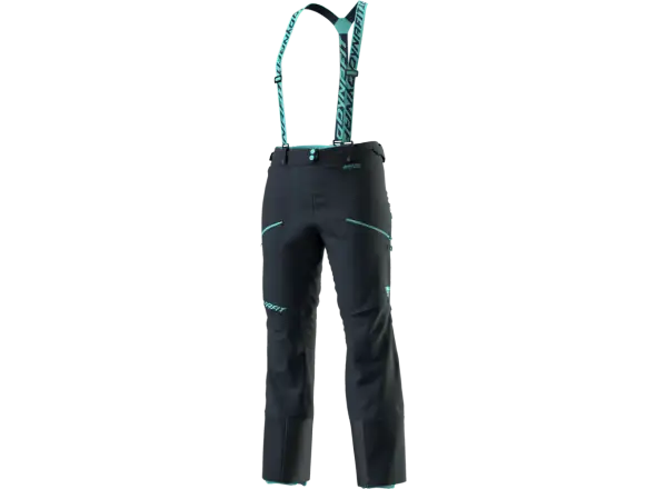 Dynafit Free Infinium Hybrid damskie spodnie z laclem Blueberry
