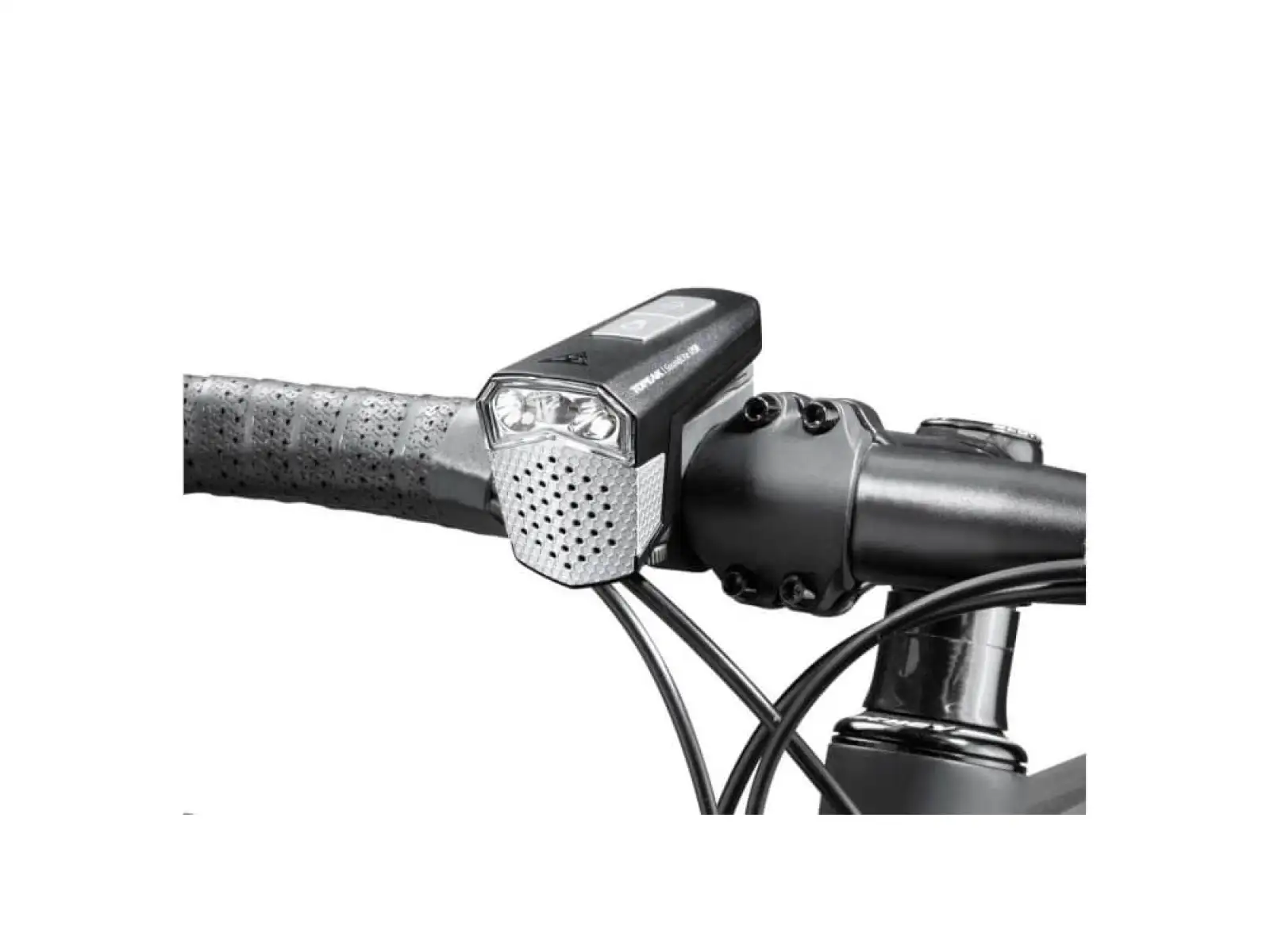 Topeak Soundlite USB przednie światło z klaksonem