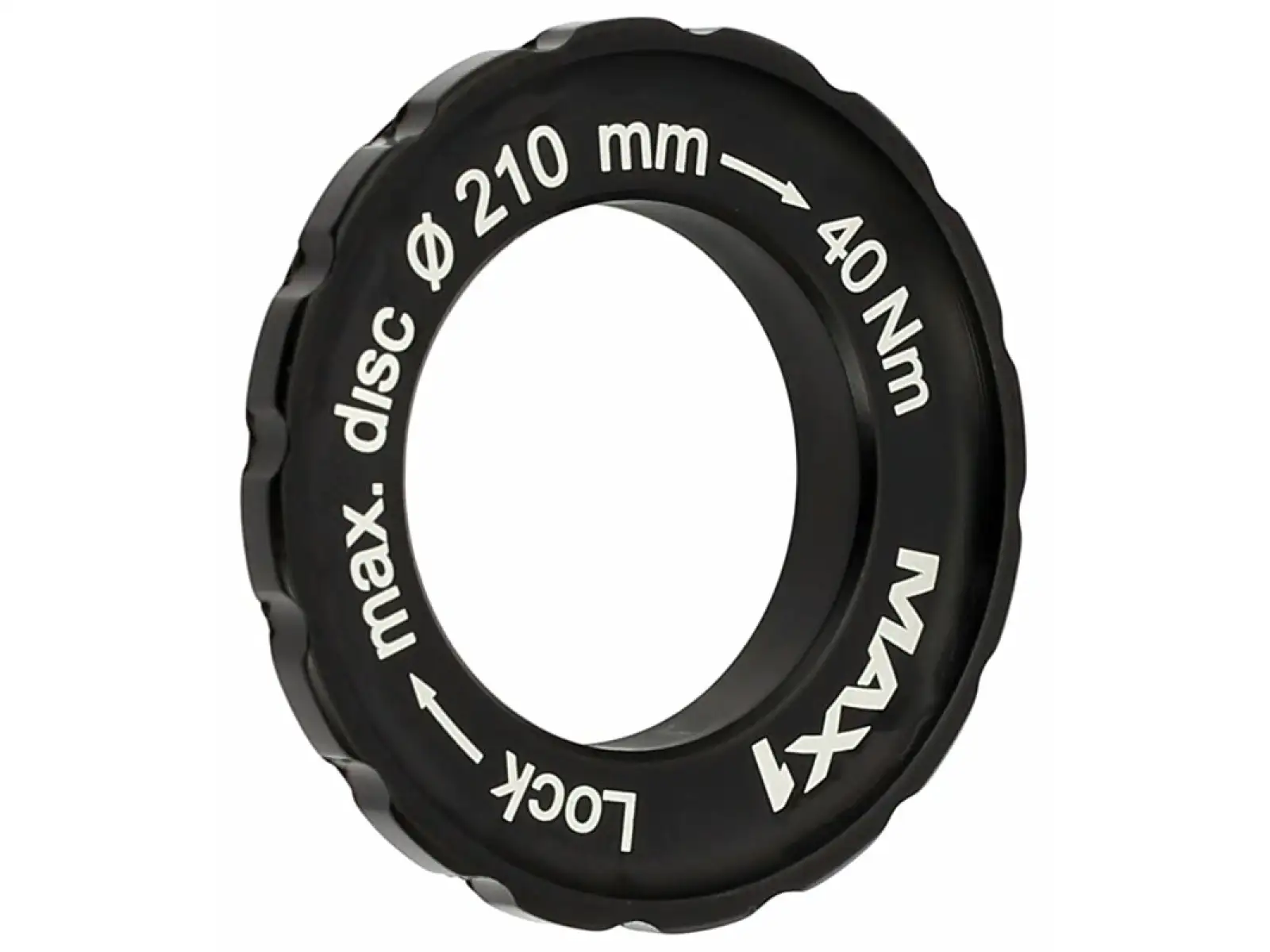 MAX1 Center Lock/6 otworów adapter czarna