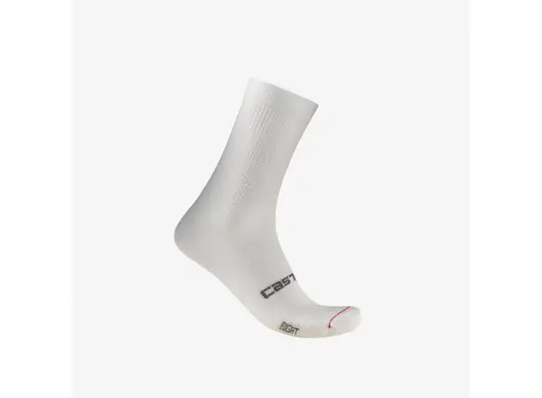 Castelli Espresso 2 12 damskie skarpetki rowerowe White