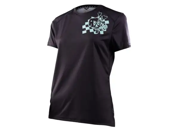Troy Lee Designs Lilium damska koszulka z krótkim rękawem Micayla Gatto Black