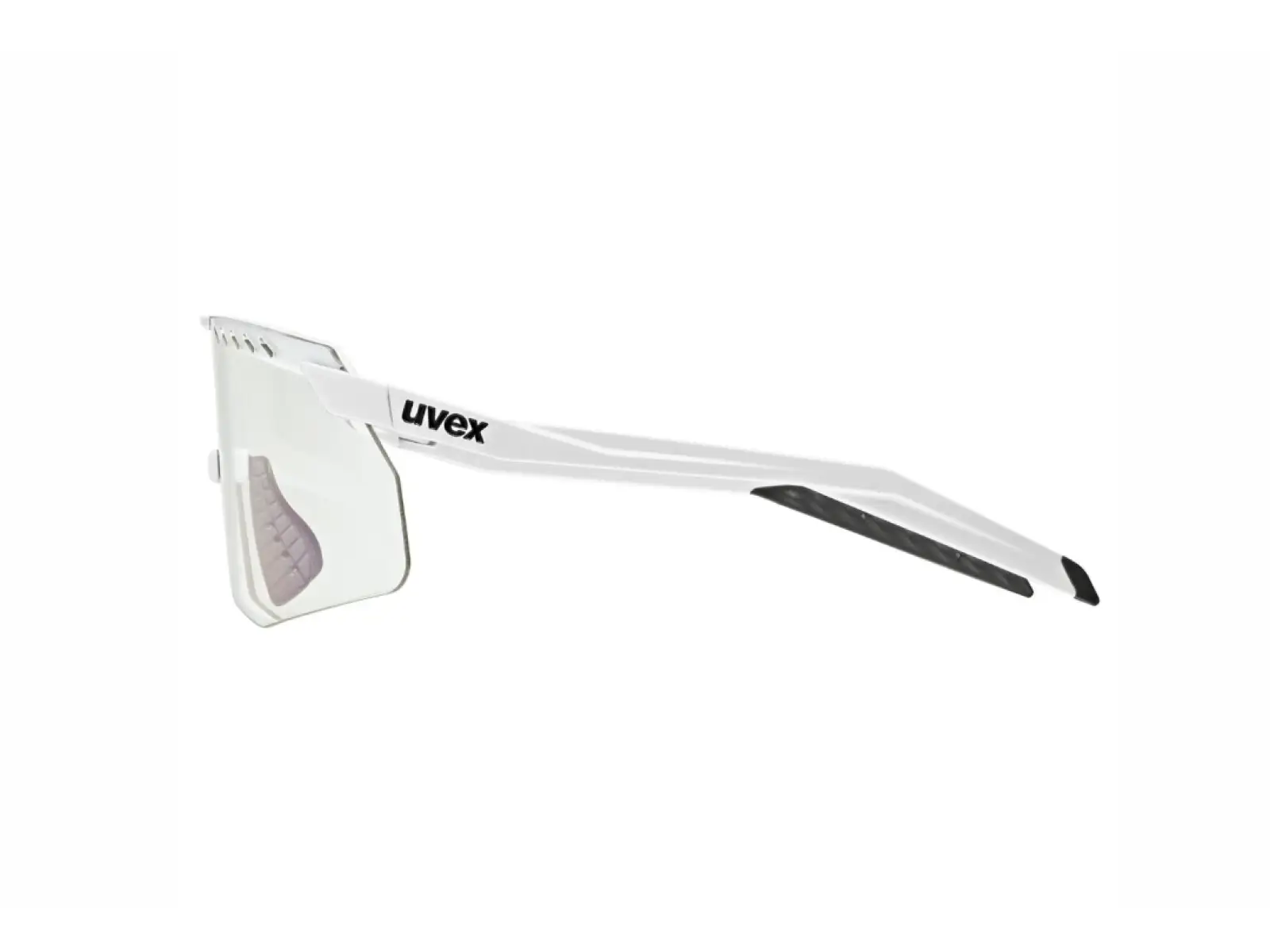 Uvex Pace Stage Variomatic Small okulary White Matt/Mirror Blue