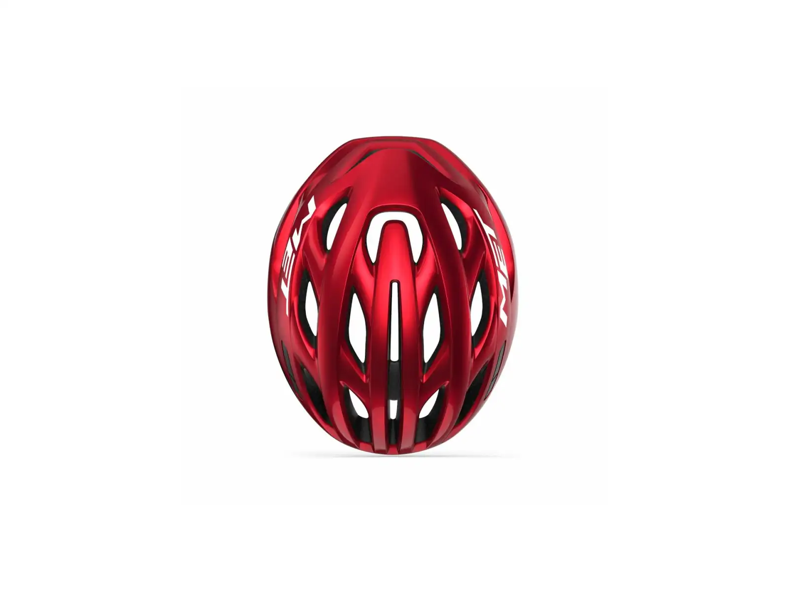 MET Estro MIPS kask czerwony/czarny metaliczny