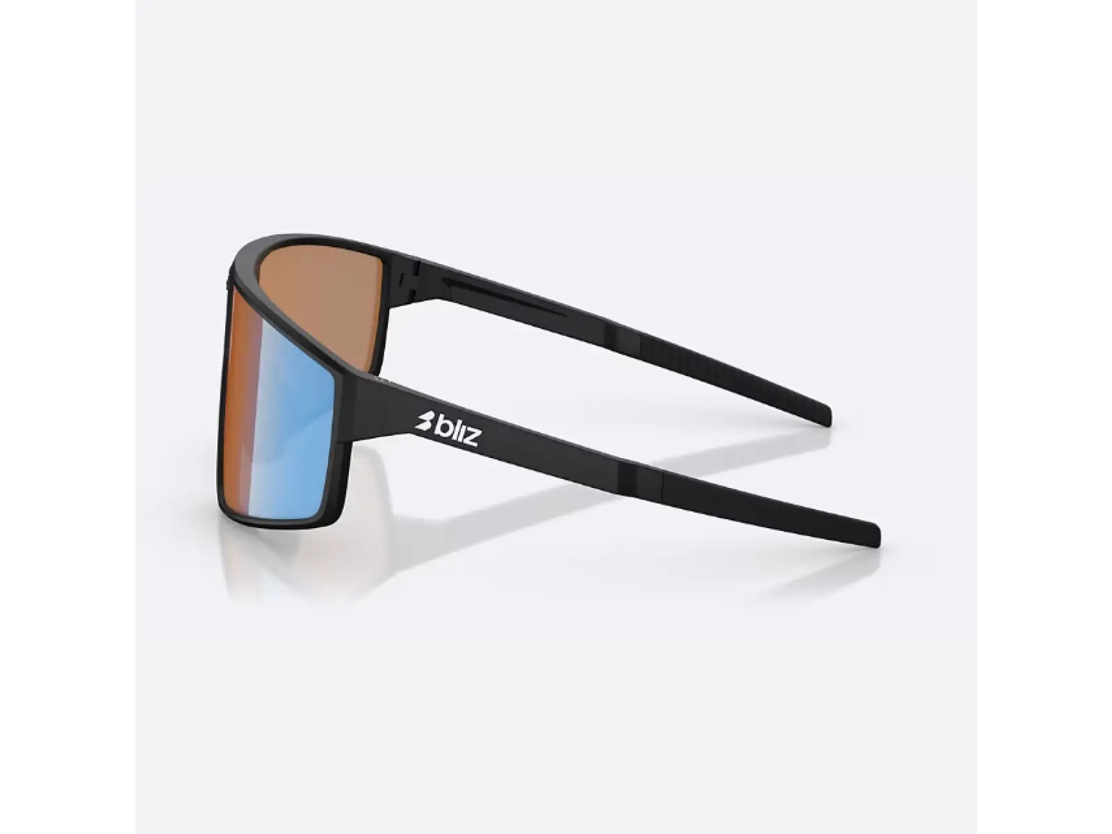 Bliz P002 okulary przeciwsłoneczne Matte Black/Nano Optics Nordic Light Coral/Orange Blue Multi