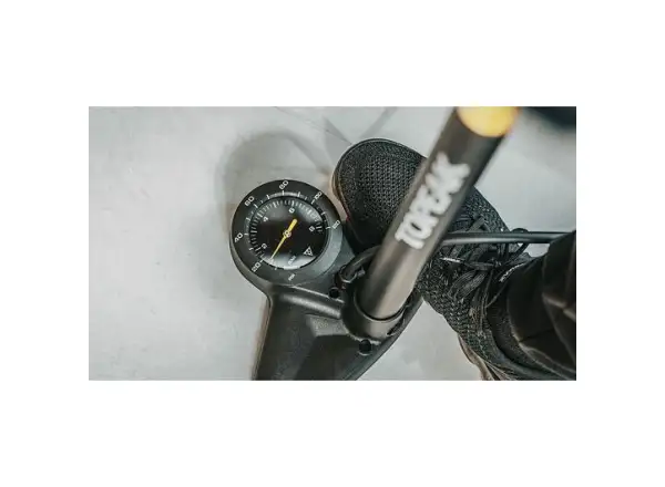 Topeak JoeBlow Urban EX pompka warsztatowa czarna/żółta
