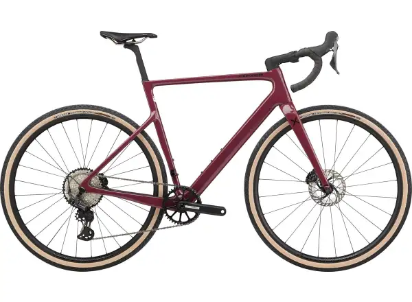 Cannondale SuperSix EVO SE 1 gravel rower Black Cherry