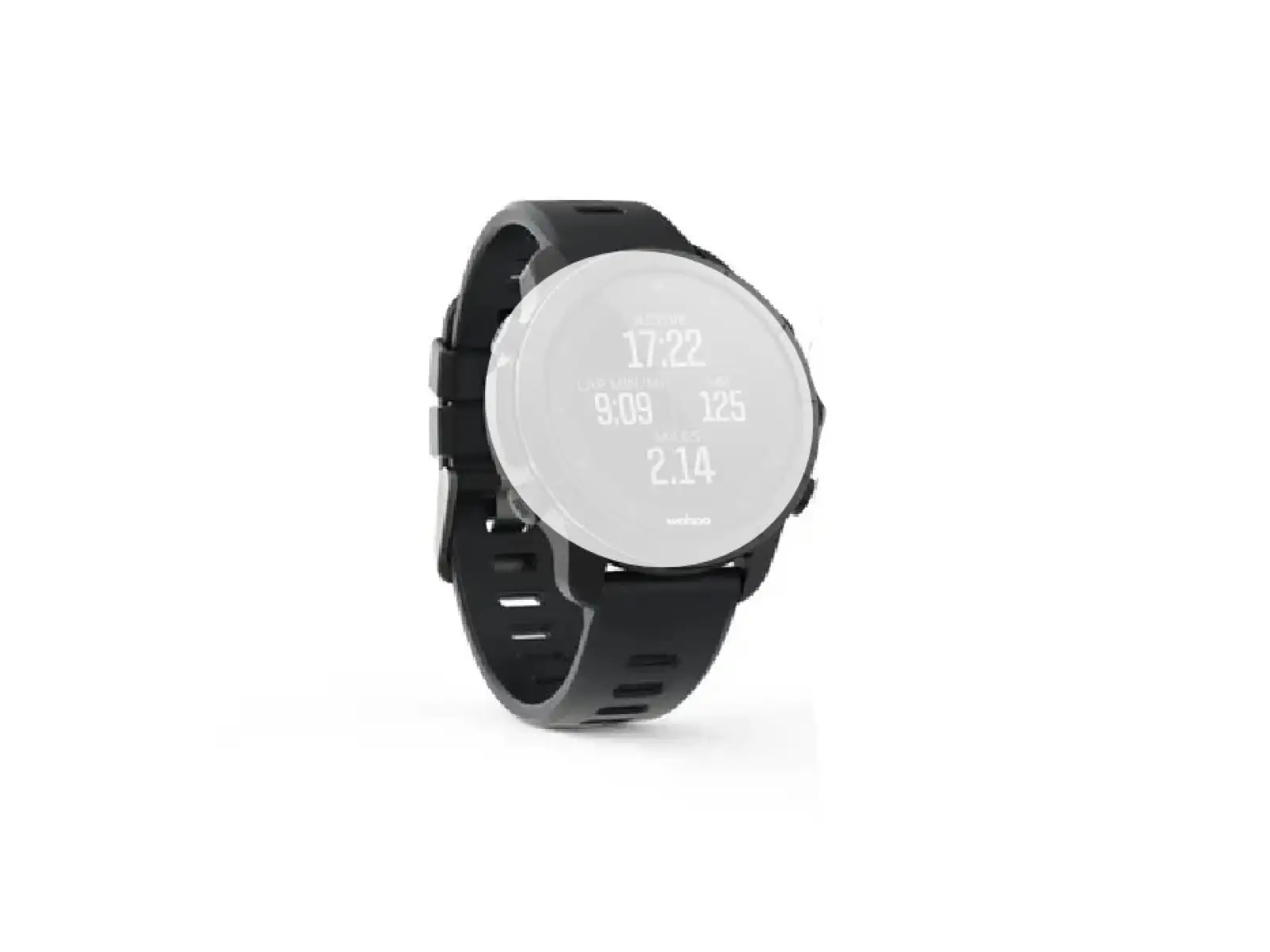 Wahoo pasek zamienny do zegarka sportowego Wahoo Stealth Grey
