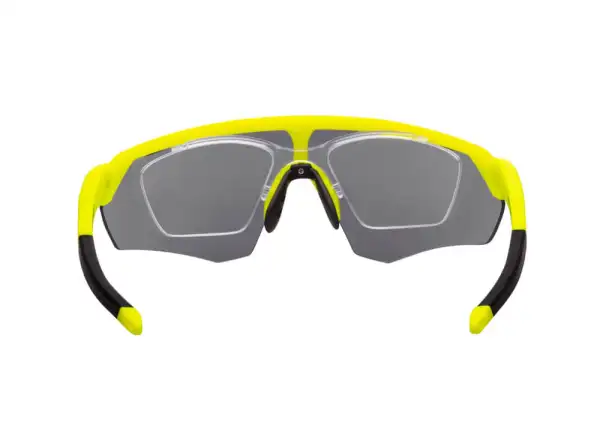 Force Enigma okulary rowerowe fluo/czarne szkła