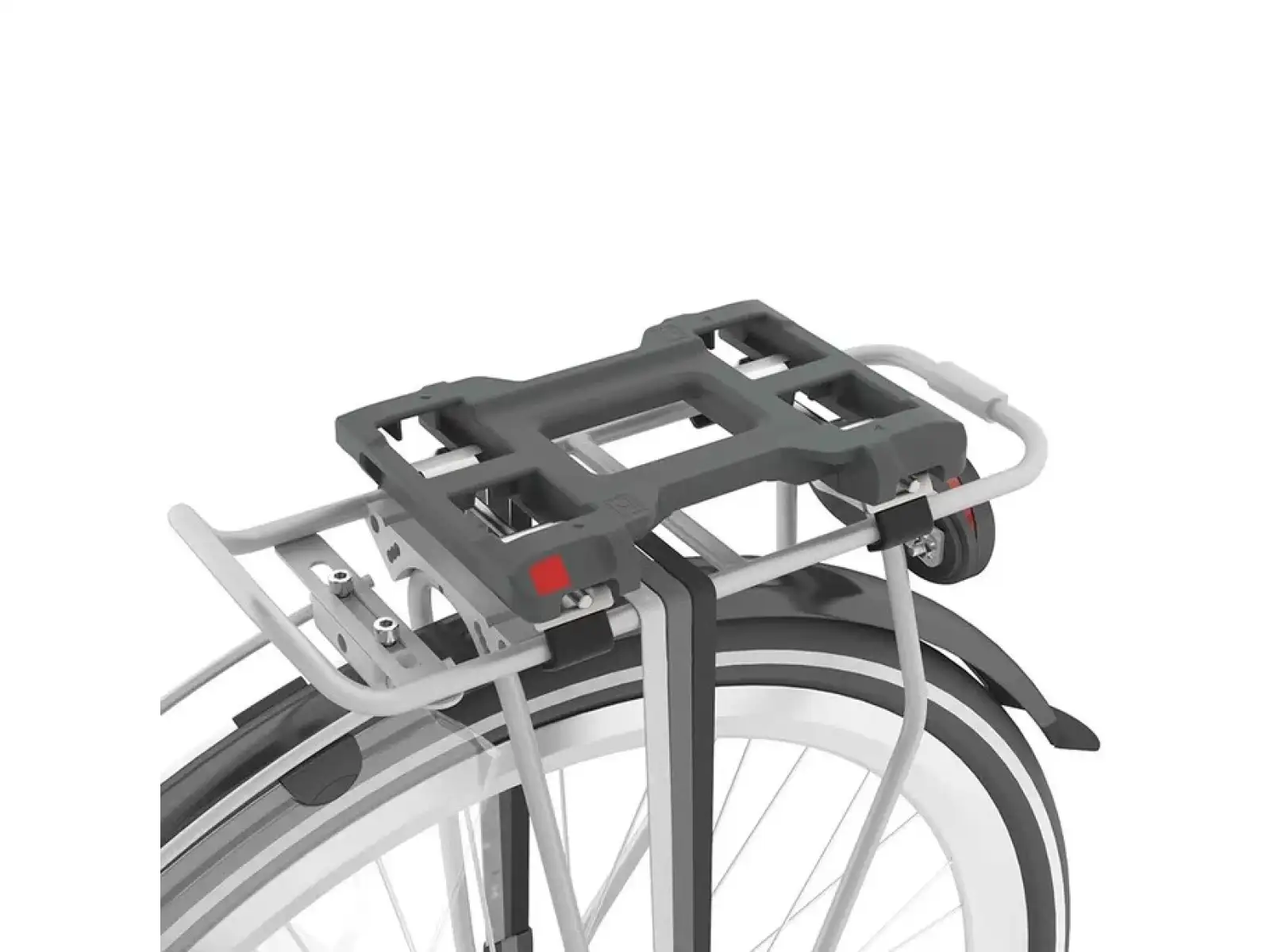 Urban Iki tylne siedzenie z adapterem na bagażnik Inaho Beige/Kurumi Brown