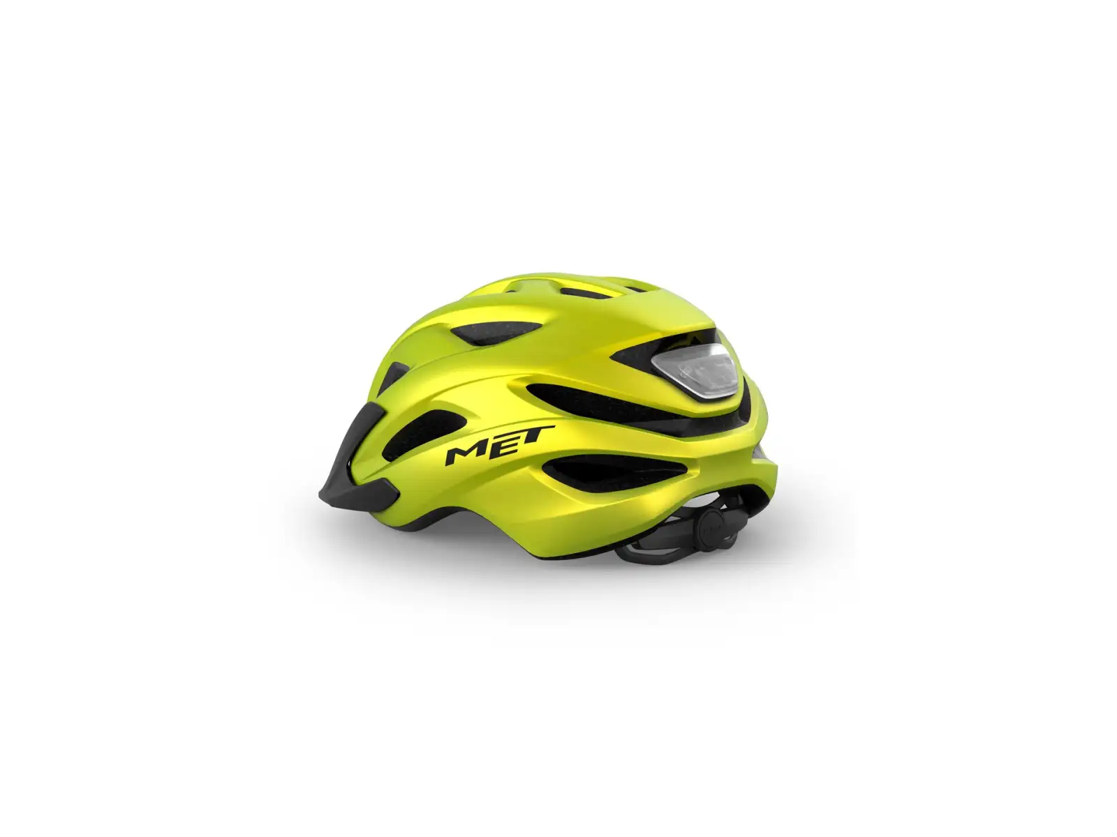 MET Crossover kask żółty metaliczny