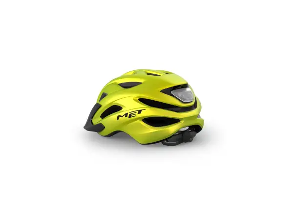 MET Crossover kask żółty metaliczny