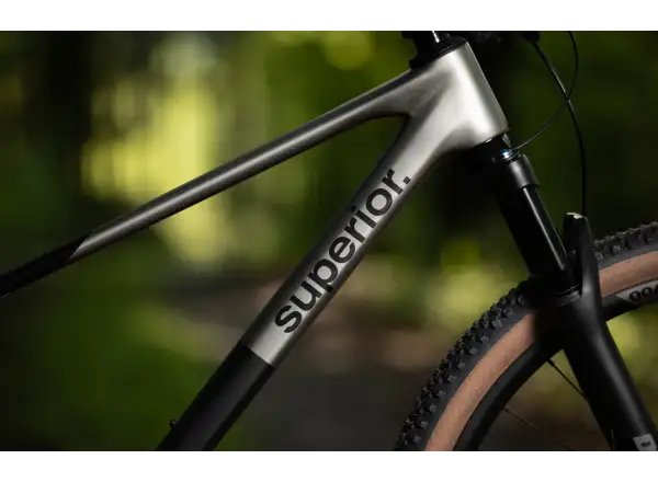 Superior XP 9.8 rower górski Matte Carbon/Dark Chrome