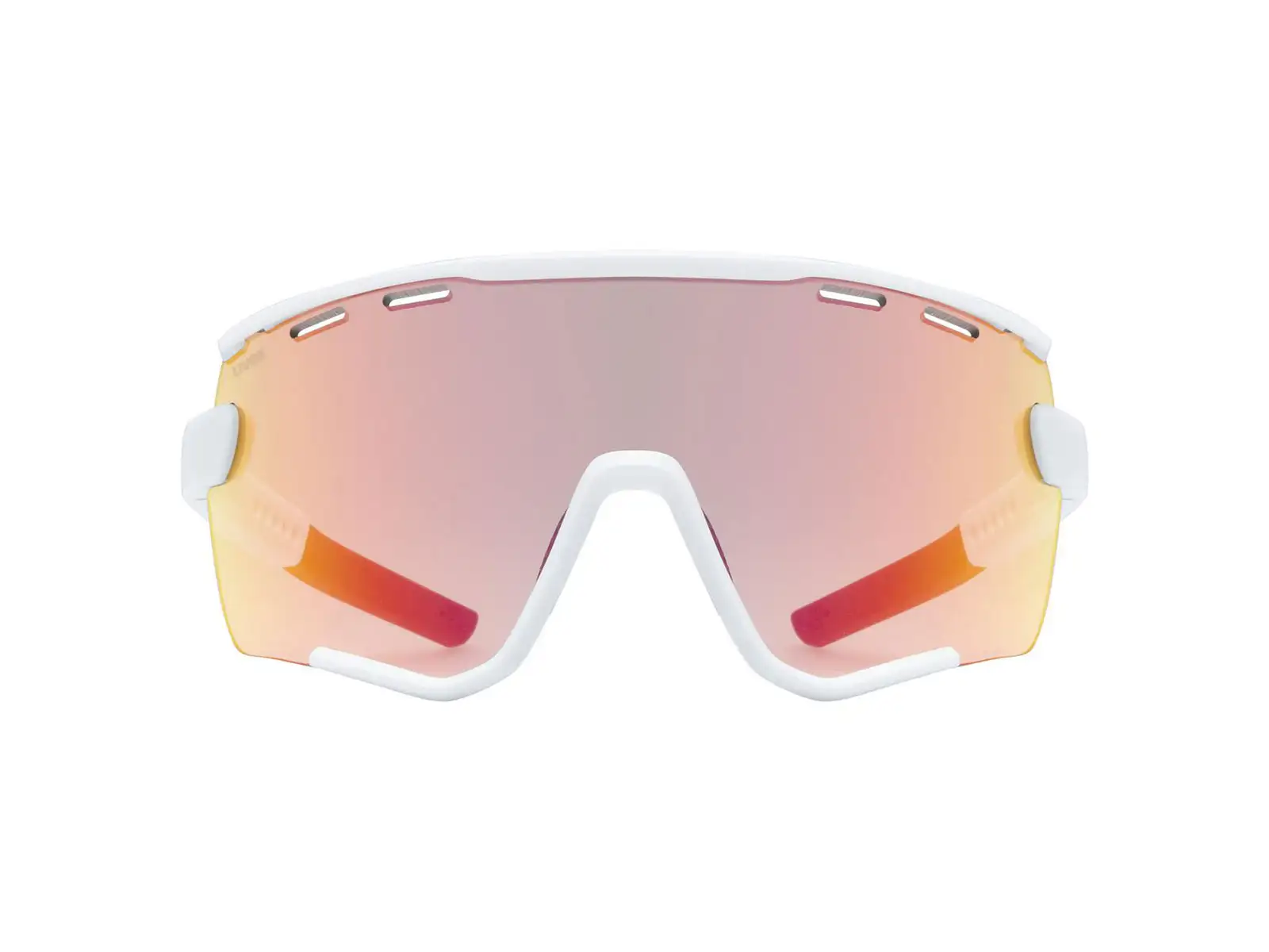 Uvex Sportstyle 236 okulary S Set White Mat / Mirror Red Uni