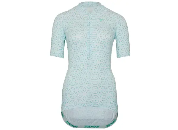 SIlvini Catirina damski dres krótki rękaw Cloud/Green