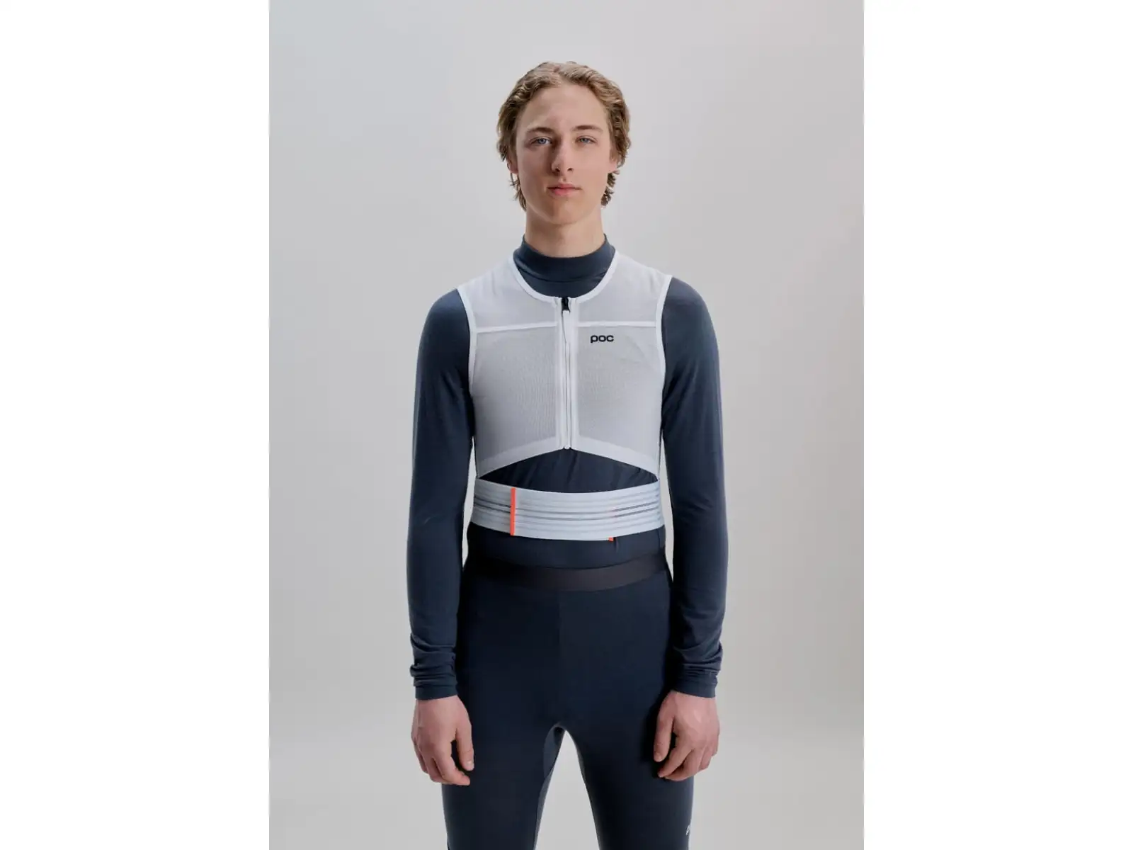 POC VPD Max Race Vest kamizelka ochronna Hydrogen White