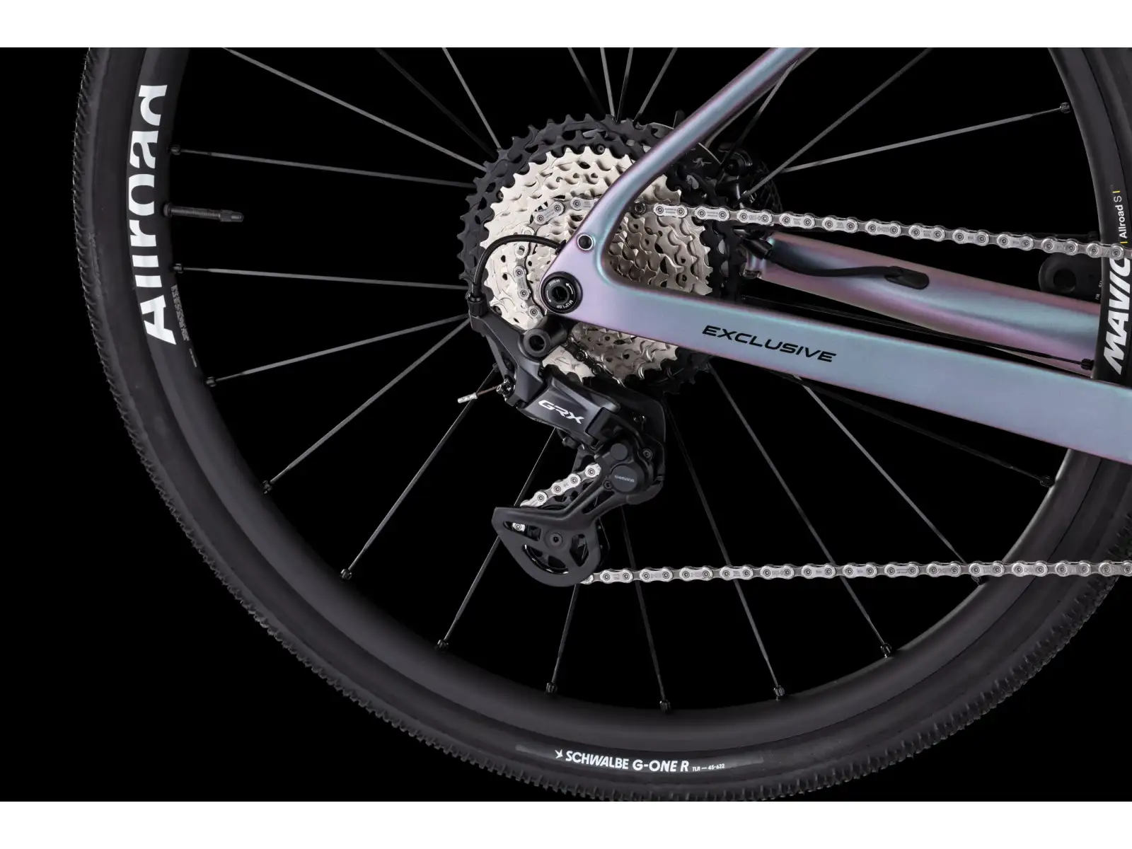 4Ever Winride GRX rower gravel Titan Rainbow