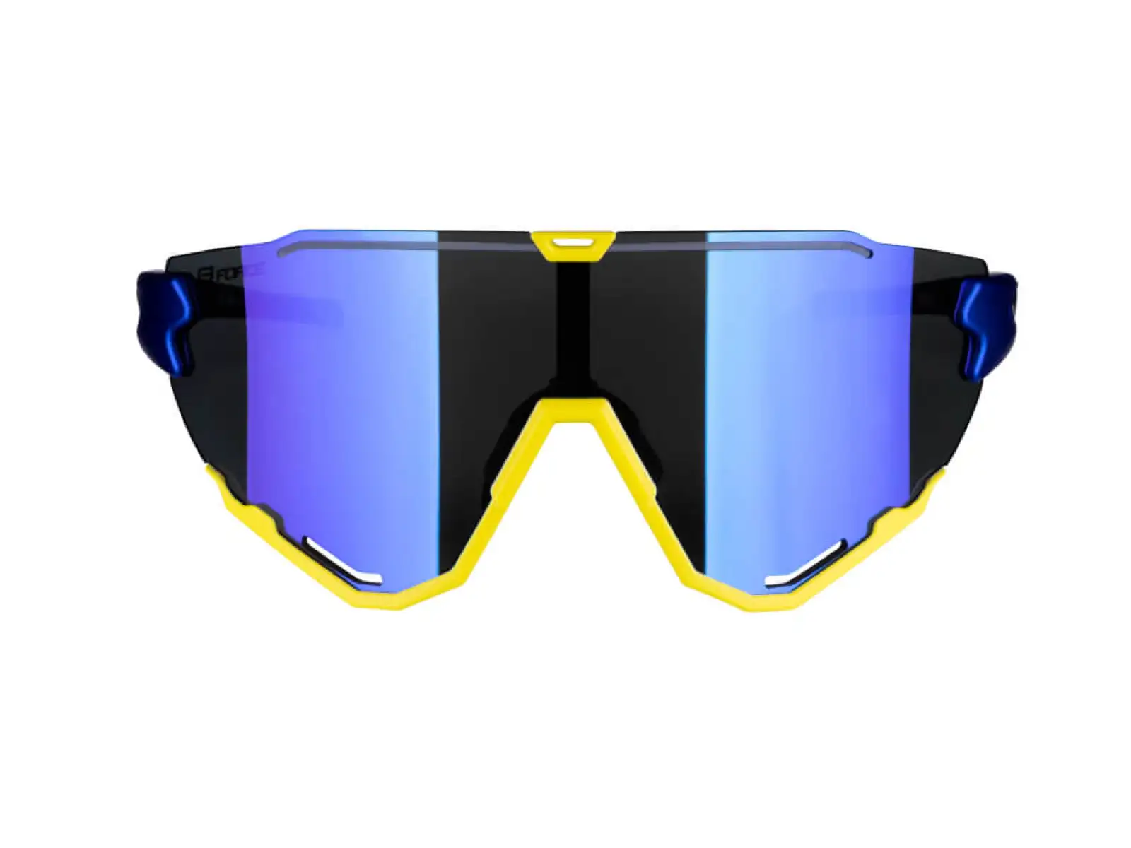 Force Creed okulary fluo/niebieski/niebieskie revo szkła