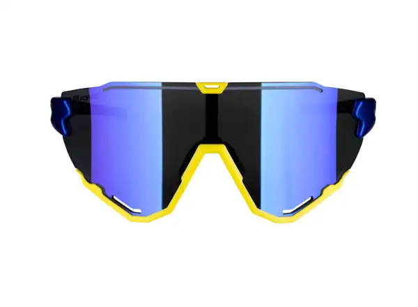 Force Creed okulary fluo/niebieski/niebieskie revo szkła
