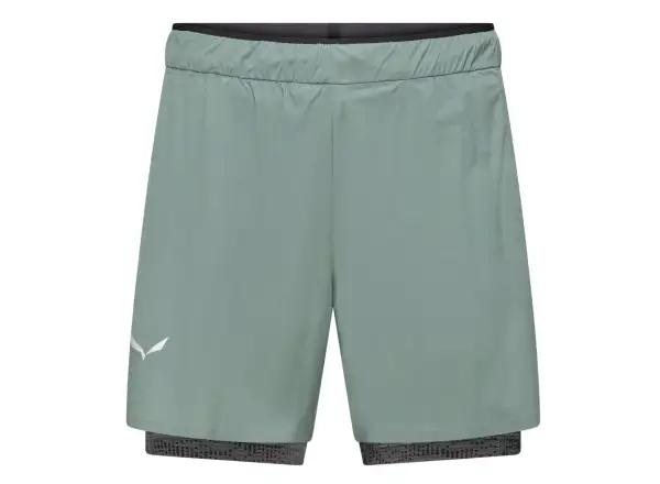 Salewa Pedroc Durastretch 2w1 męskie spodenki Willow Green