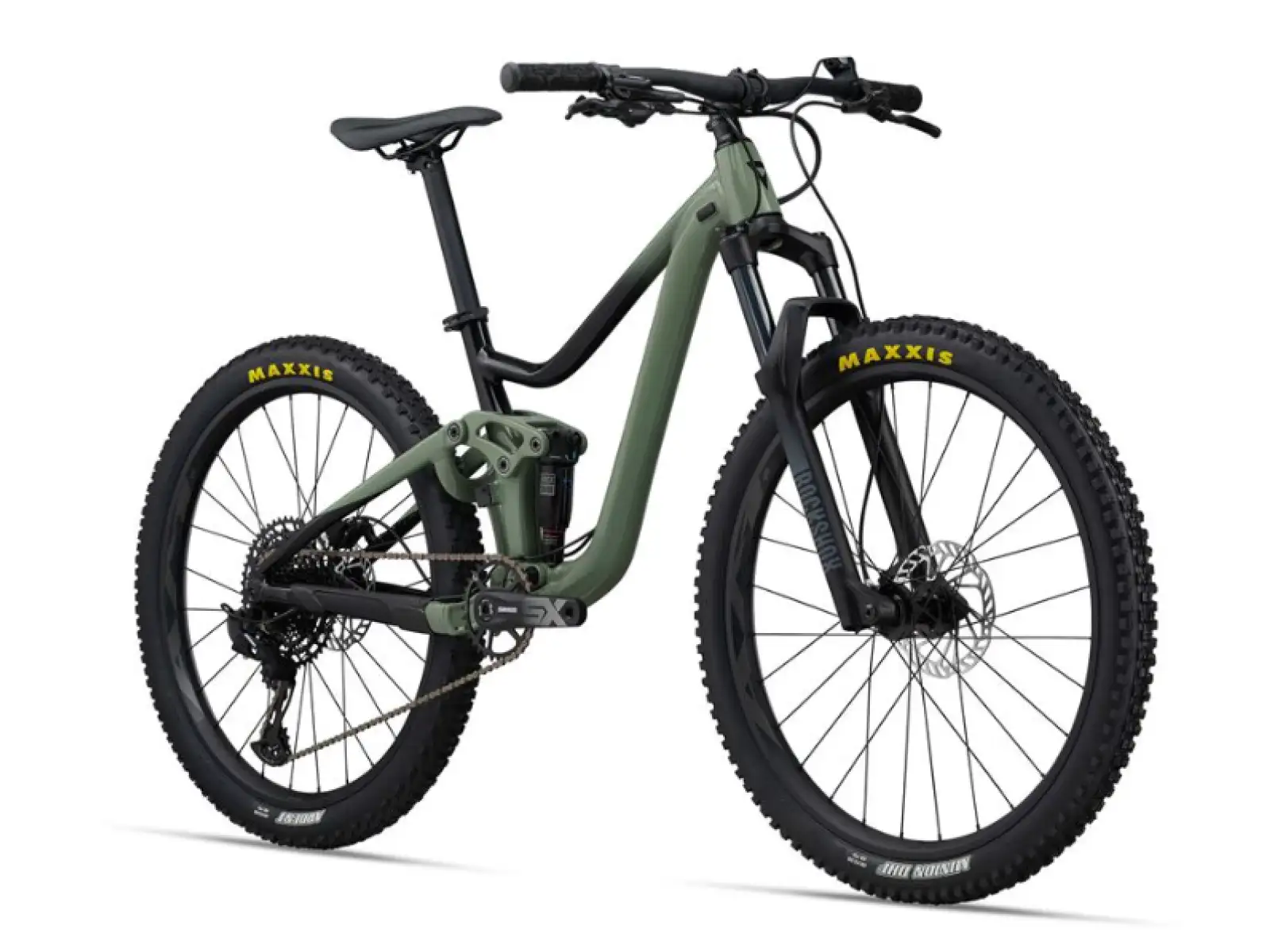 Giant Trance Jr 26 rower dziecięcy z pełnym zawieszeniem Shale Green