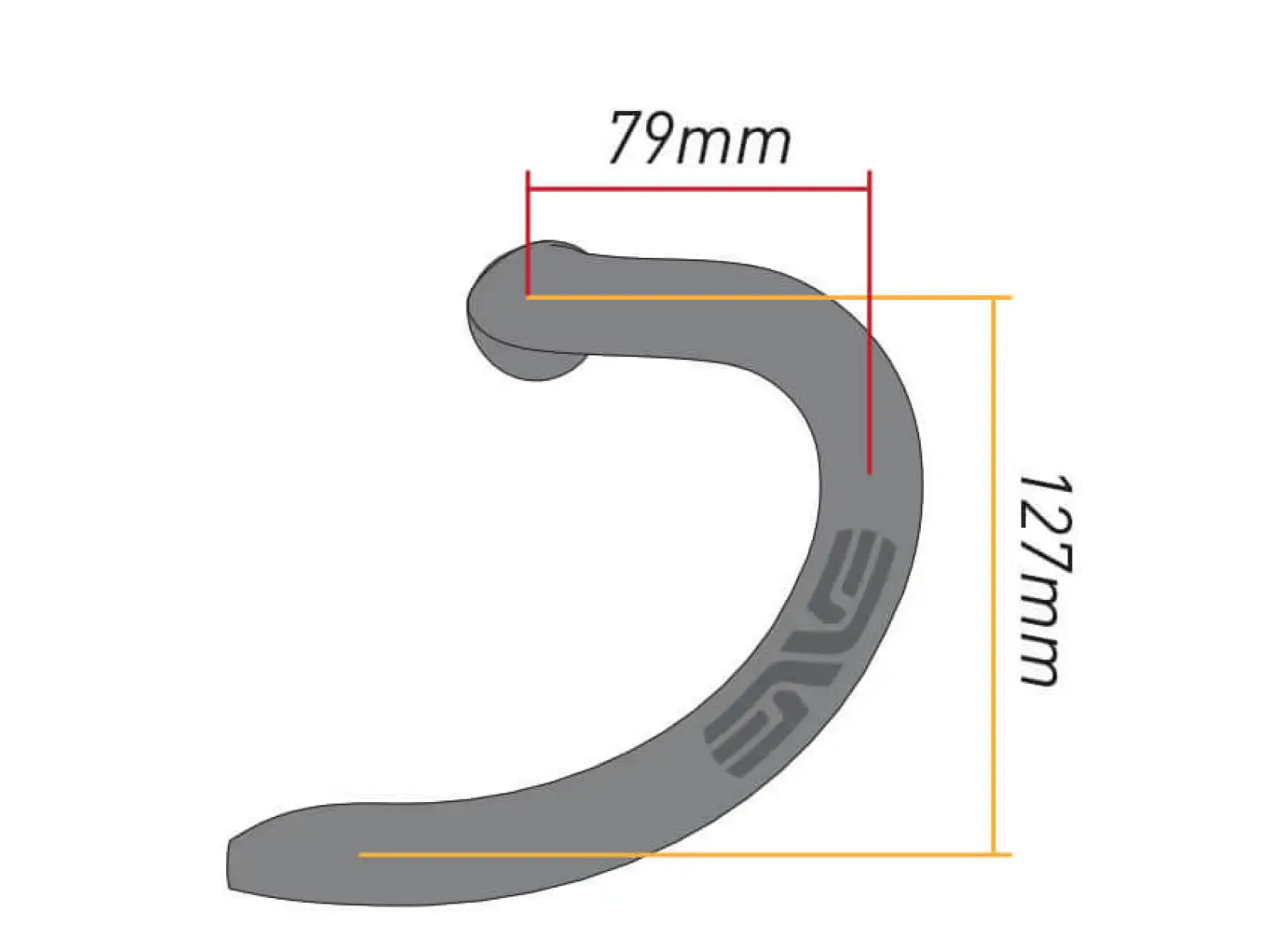 Enve Road Compact Drop szosowa kierownica czarna