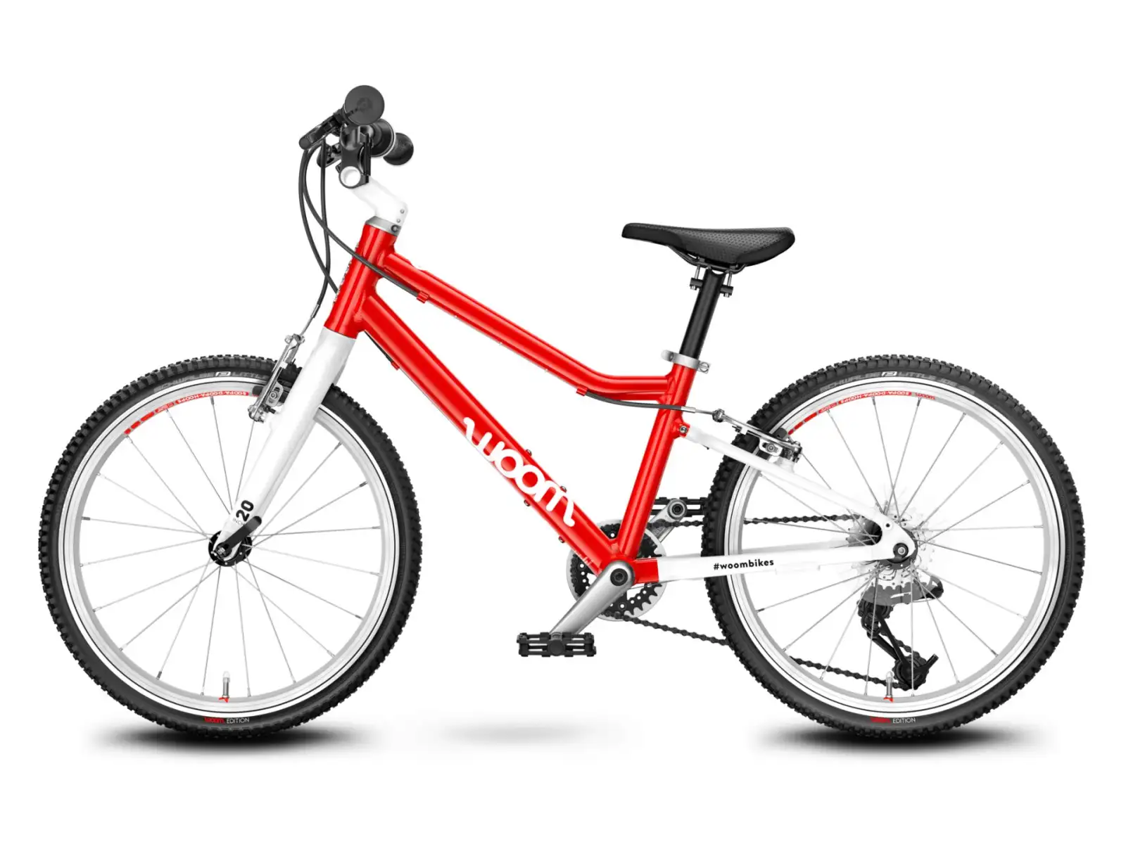 Woom 4 rower dziecięcy 20" Red