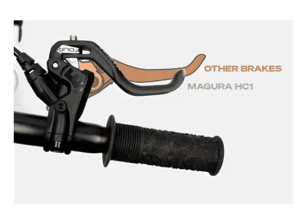 Kids Ride Shotgun Dirt Hero 12 rowerek biegowy z hamulcem