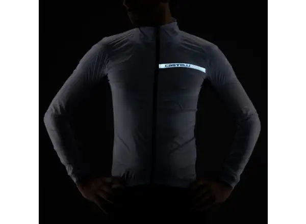 Castelli Squadra Stretch męska kurtka light black/dark gray