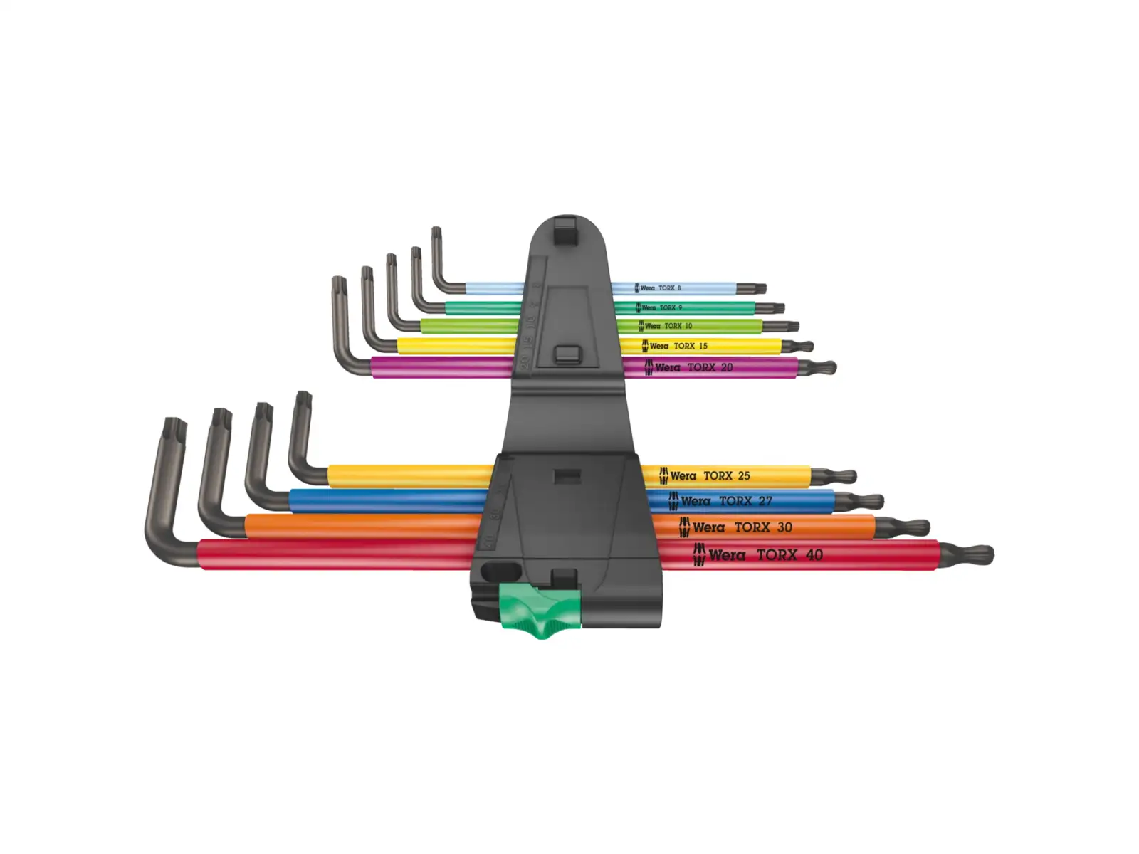 Wera 967/9 TX XL Multicolour 1 klucze trzpieniowe TORX długie zestaw 9 szt.