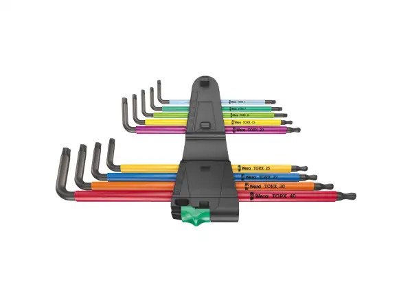 Wera 967/9 TX XL Multicolour 1 klucze trzpieniowe TORX długie zestaw 9 szt.