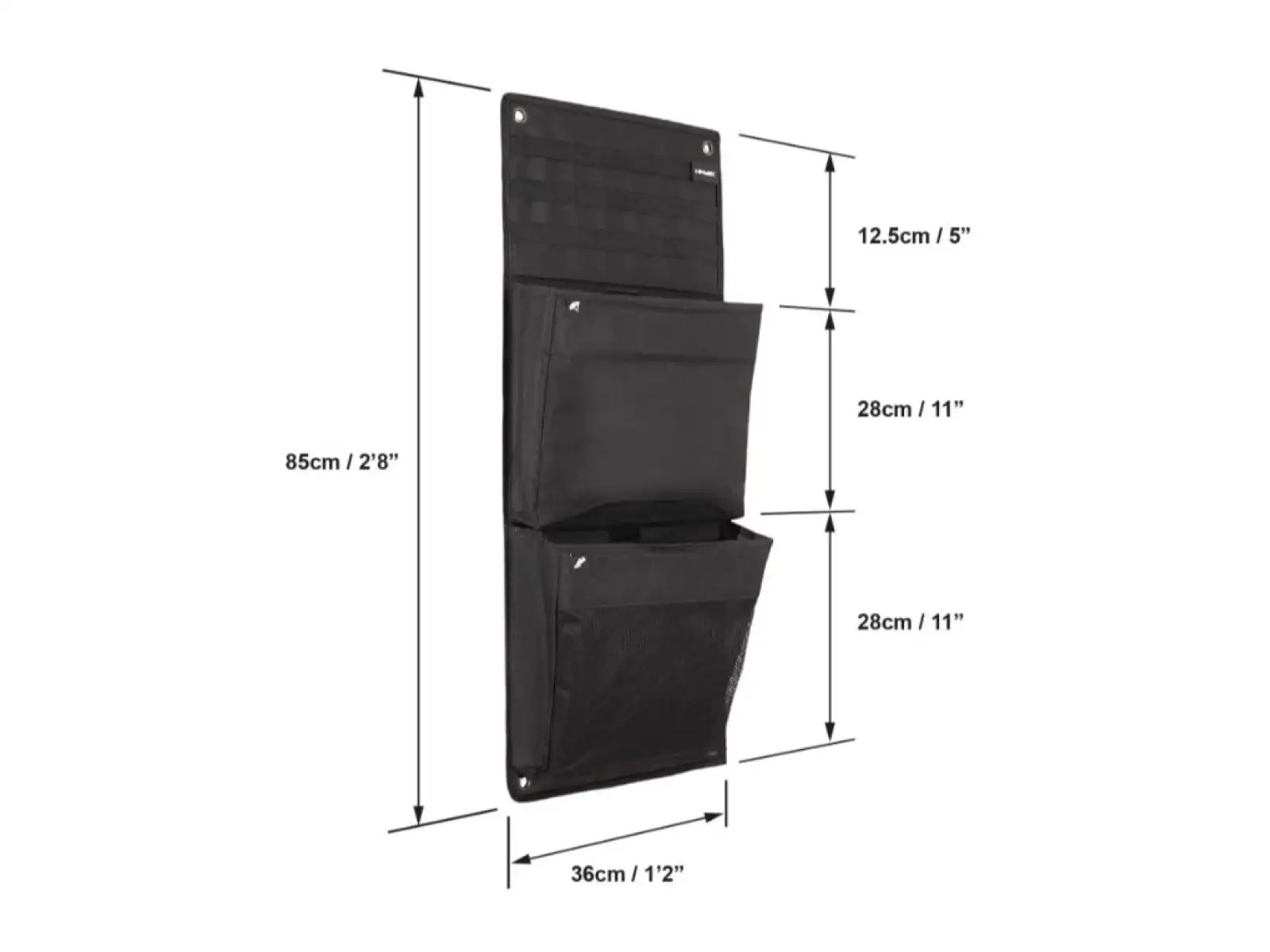 Hiplok organizer czarna