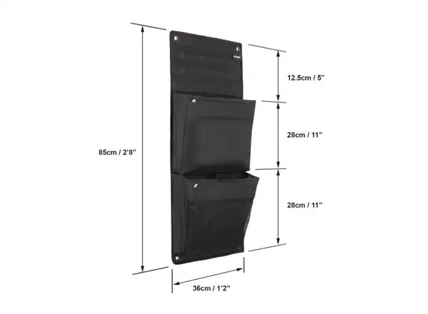 Hiplok organizer czarna