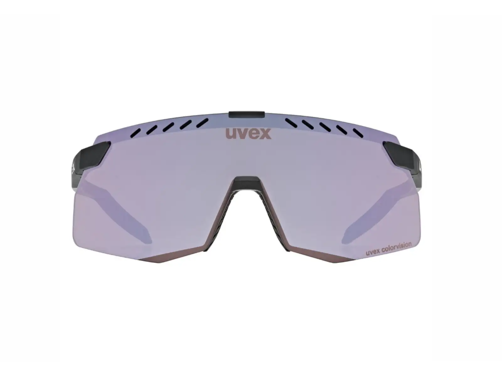 Uvex Pace Stage ColorVision Small okulary Black Matt/Mirror Pink