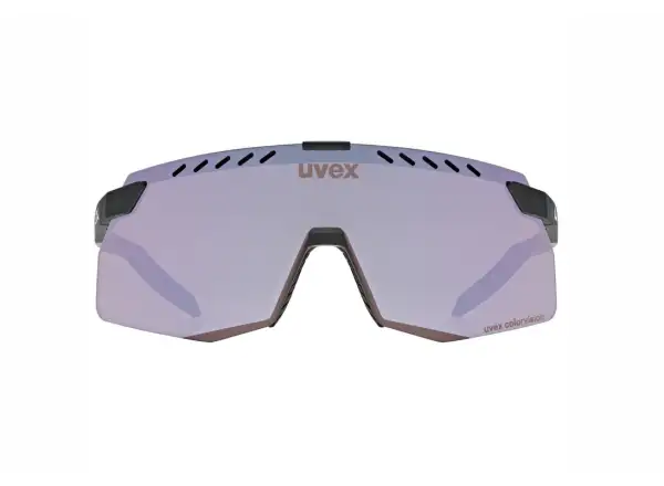 Uvex Pace Stage ColorVision Small okulary Black Matt/Mirror Pink