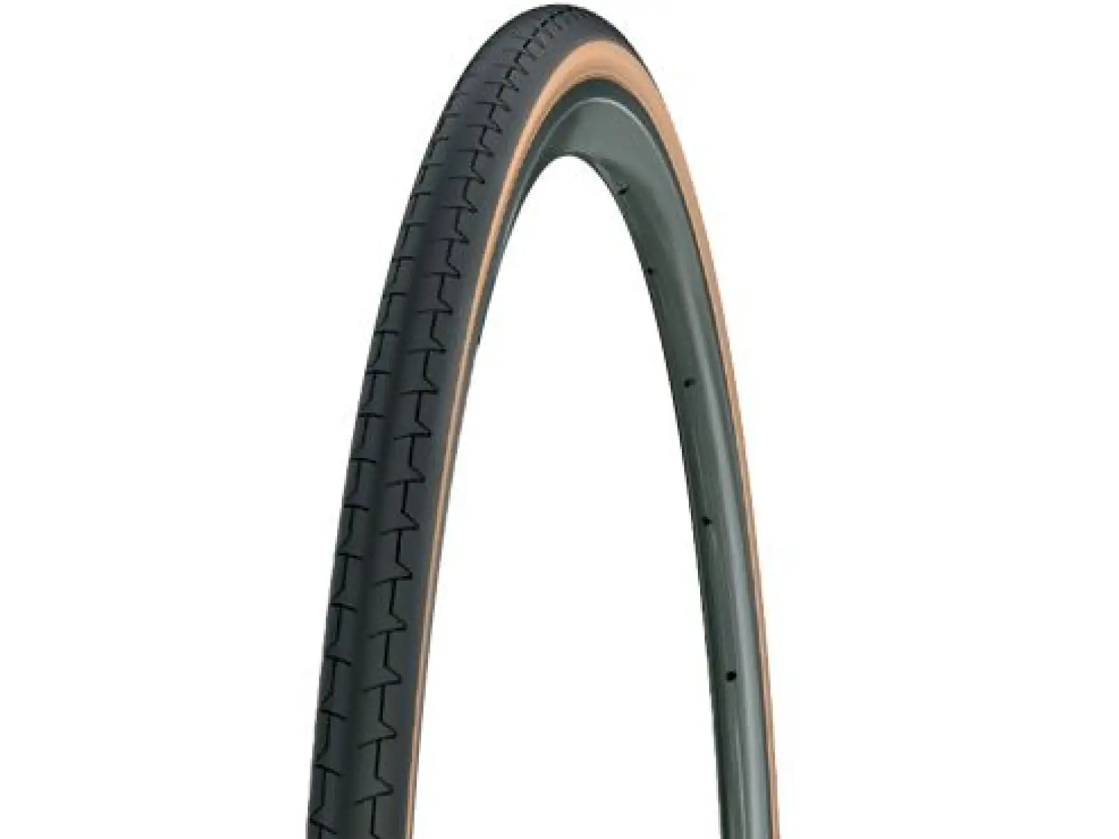 Michelin Dynamic Classic opona szosowa drut czarna z brązowymi bokami